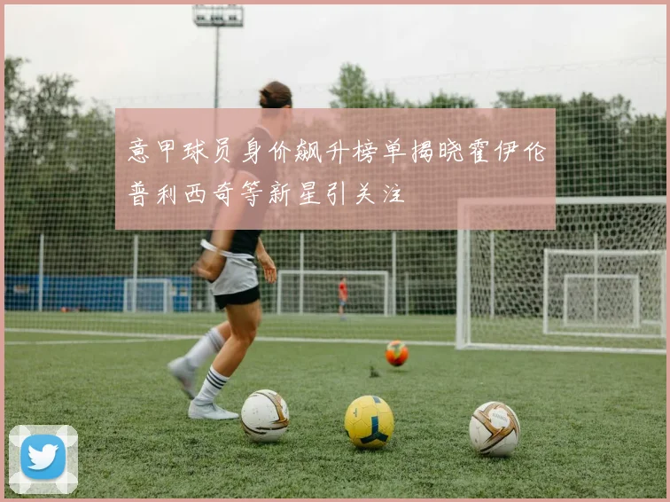 意甲球员身价飙升榜单揭晓霍伊伦普利西奇等新星引关注