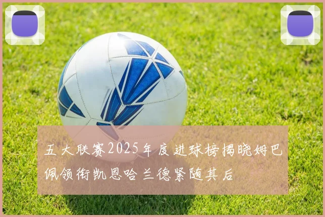 五大联赛2025年度进球榜揭晓姆巴佩领衔凯恩哈兰德紧随其后